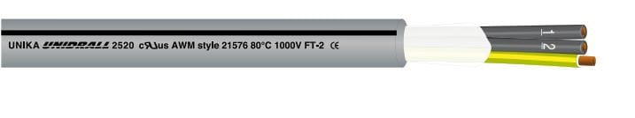 KU DISTRIBUTION SRL KUD36058M UNIDRALL 2520 5G2.5 GRIGIO RAL7001