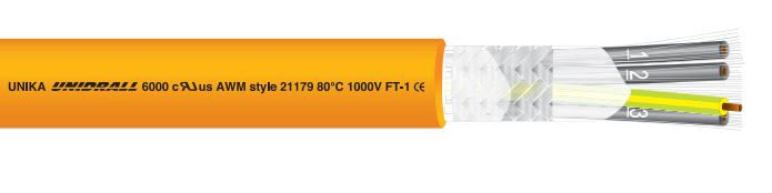 KU DISTRIBUTION SRL - KUD3B047B UNIDRALL 6000 4G1.5 ARANCIO RAL2003