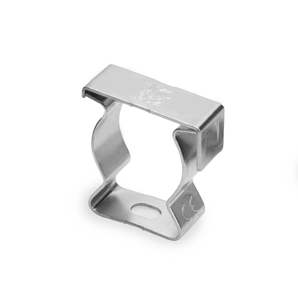 COSMEC - CSMUNIKO50X Collare fissatubo UNIKO in acciaio INOX AISI 304, diametro 50 mm, asola 6x10 mm