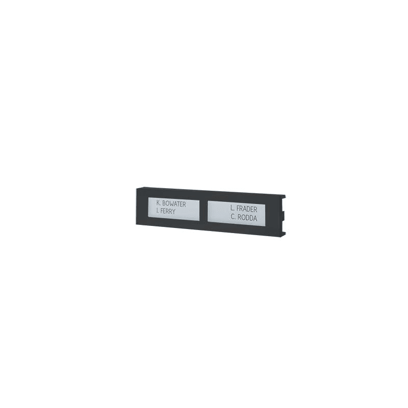COMELIT GROUP SPA COEUT9212MB PULSANTE DOPPIO METAL ULTRA BLACK