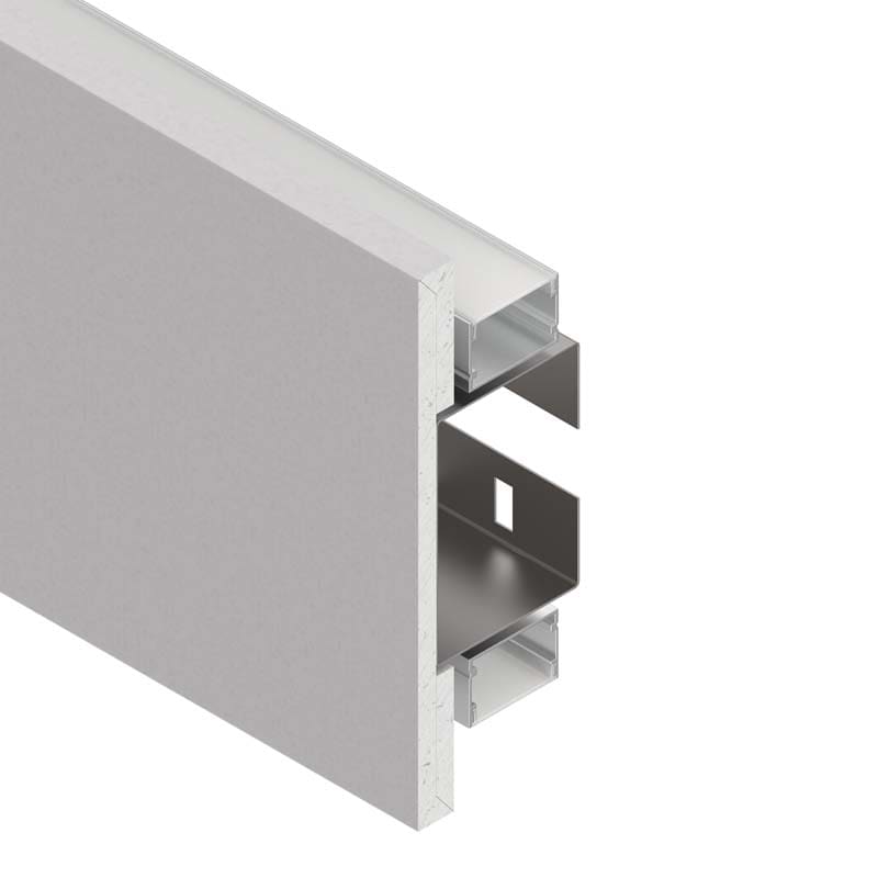 NOVALUX SPA NOX1018C2.99 V-180: VELETTA BIEM. OPALE L.2000MM