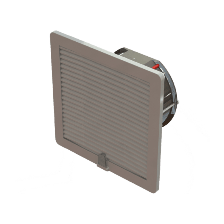 DKC-RAMKLIMA - KLMR5KF155 Griglia di ventilazione con filtro, dimensioni 250 x 250 mm, versione IP55