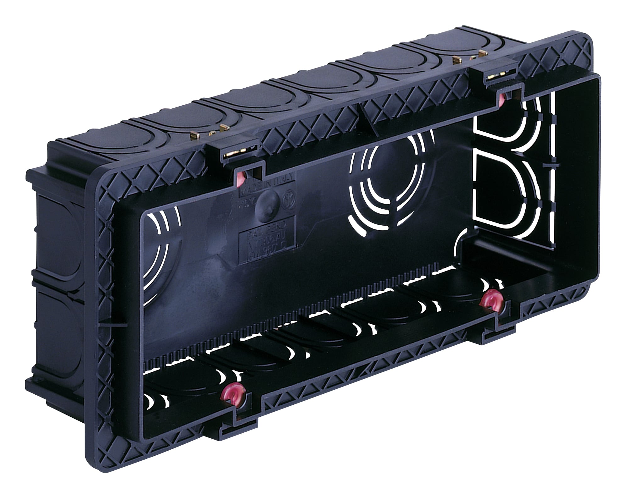 VIMAR SPA VIWV71306.AU SCATOLA INCASSO RETTANG. 6-7M NERO