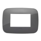 VIMAR SPA - VIW19683.82 Placca Round 3M grigio