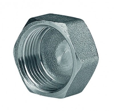 HENCO - CAPPELLOTTO CPLV2160700B TAPPO FEMMINA SATINATO 3/4 X COLLETTORE