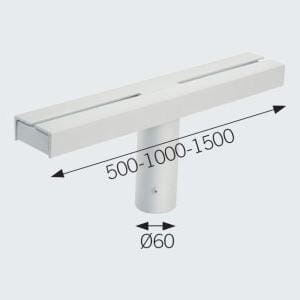 ARCLUCE SPA ACL1099153X-21 STAFFA PORTAPROIETTORI L=500