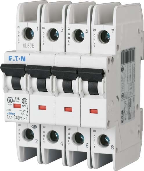 EATON - EAO190816 FAZ-C15/4-NA INT.AUT. UL/CSA 4P 15A C 15