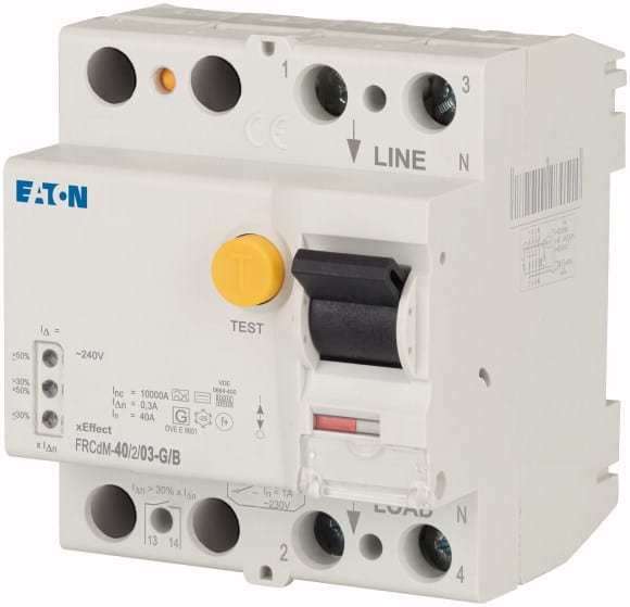 EATON EAO302639 FRCDM-40/2/03-G/B DIFF-DIG 2P 40A 03 G/B