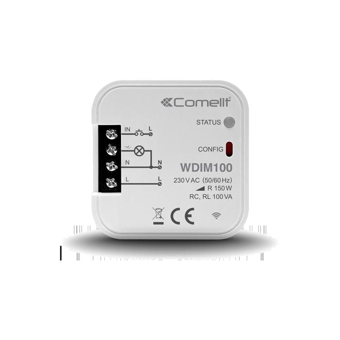COMELIT GROUP SPA COEWDIM100 MODULO WI-FI GESTIONE LUCI DIMMER 1 USCI