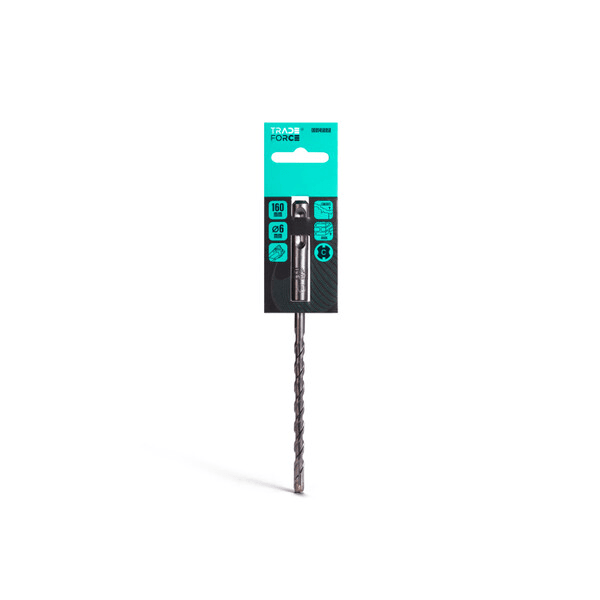 TRADEFORCE TDM0009450058 PUNTA SDS-PLUS CARBURO 6X160/110MM 4T