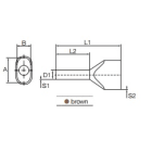 WEIDMULLER - WEI9005170000 H10,0/26T ZH BR SV
