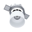 NOVALUX SPA - NOX101901.01 WELL TONDO: Downlight LED per incasso da rasare, installabile su cartongesso di spessore 5-15 mm. Corpo tondo in pressofusione di alluminio verniciato