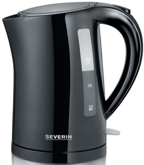 Severin SEV349800 Wasserkocher 2200W 1.5L kabellos schwarz