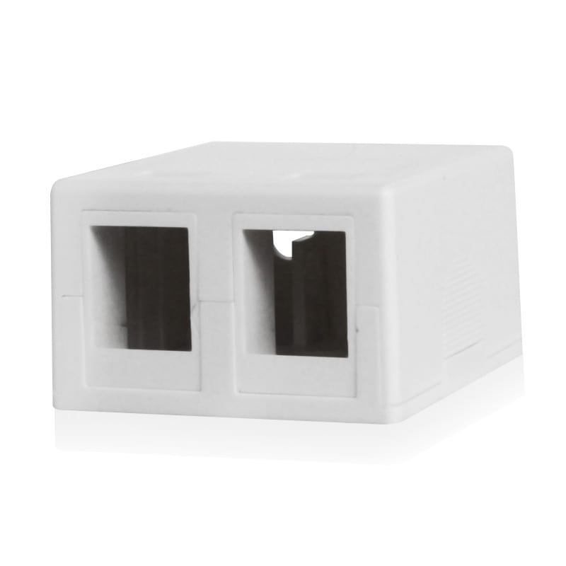 ZELIATECH - NPRWPCSBX0102 BOX PER KEYSTONE, 2 PORTA