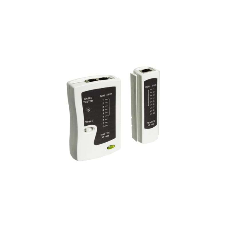 ZELIATECH - NPRWPCTST001 NETWORK TESTER RJ11/RJ12/RJ45/BNC