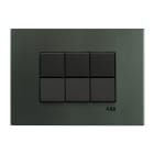 ABB SPA - ABBZ0310CM Z2373.1 CM Placca acciaio commodore 3M