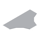 DKC-COMBITECH - SCZWTK536HDZ W5 Coperchio Derivazione Piana T base 200 R6 sp 1 HDZ