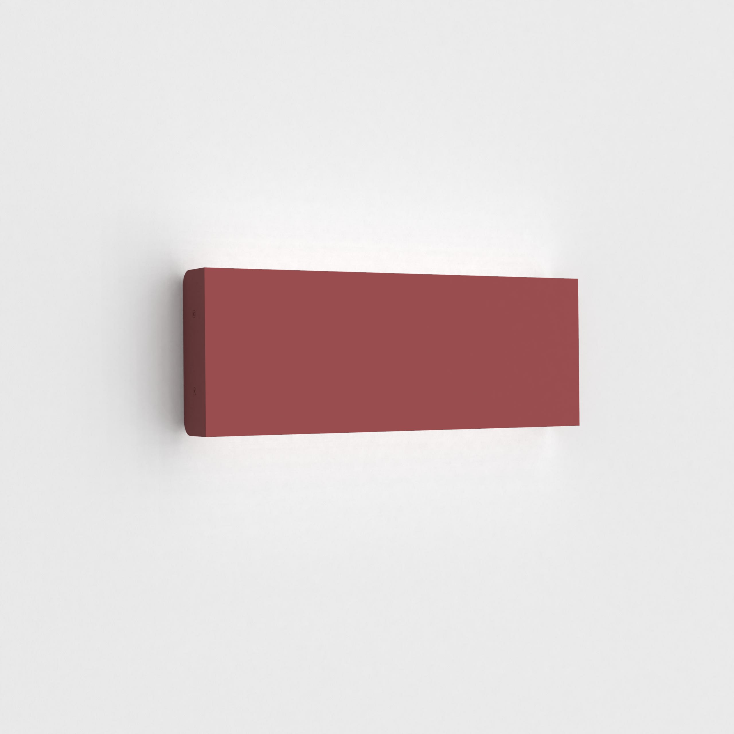 LUMICOM - LUMICOM | BAND applique, STRIP LED, 11W/m, 3000K, metallo, rosso cowhide, L.30