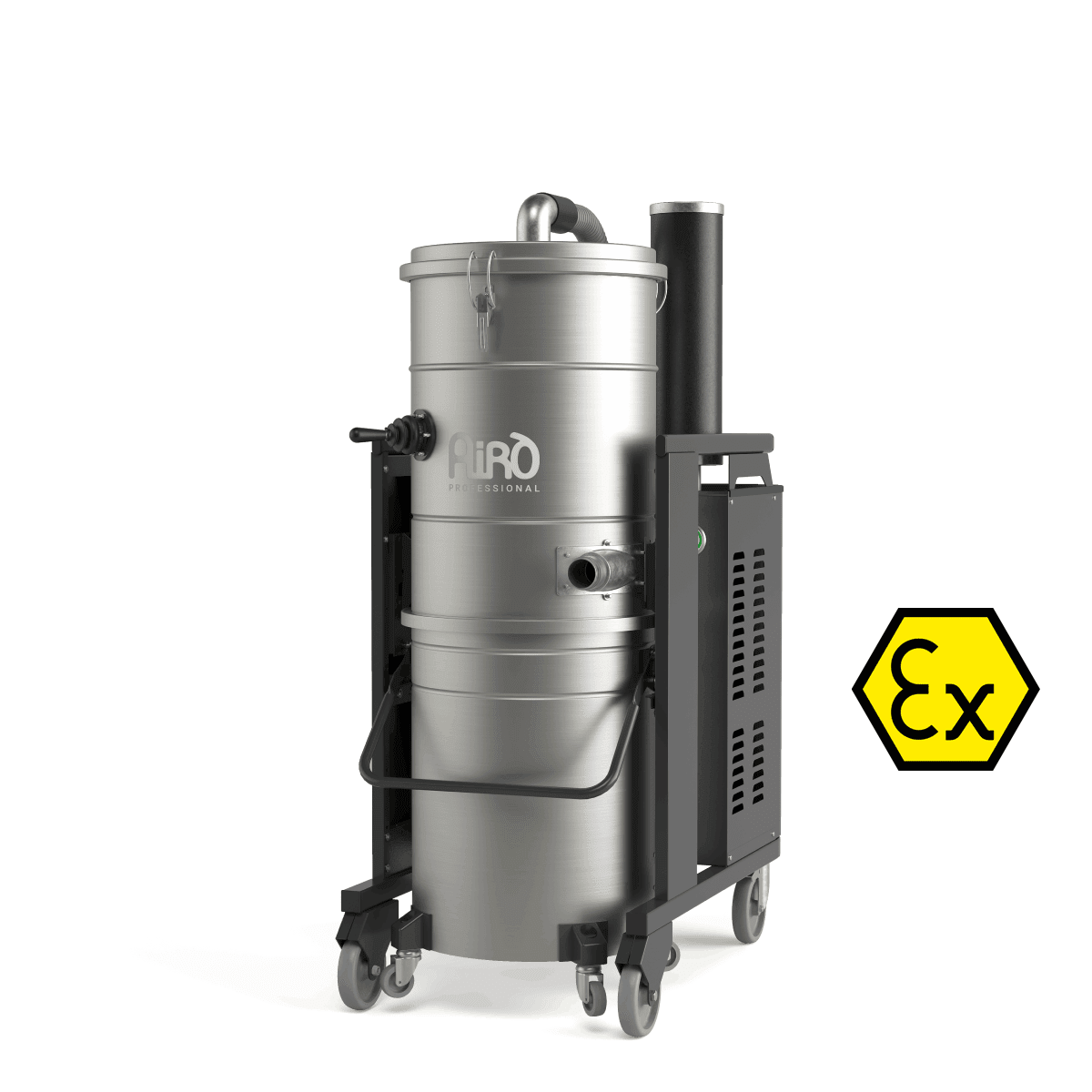 Airò - ASPIRATORE ARIETE 521 ATEX POLVERI E SOLIDI OLEOSI-380 V-TURBINA C. LATERALE- F. STELLARE-100L
