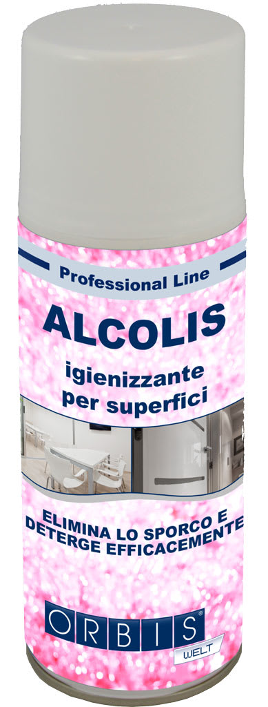 ORBIS - ORBOB576234 ALCOLIS 400 ml, Igienizzante per superfici, elimina lo sporco e deterge efficacemente