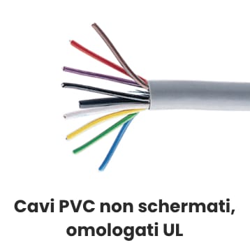 027 02 Cavi PVC non schermati, omologati UL – 1 OK