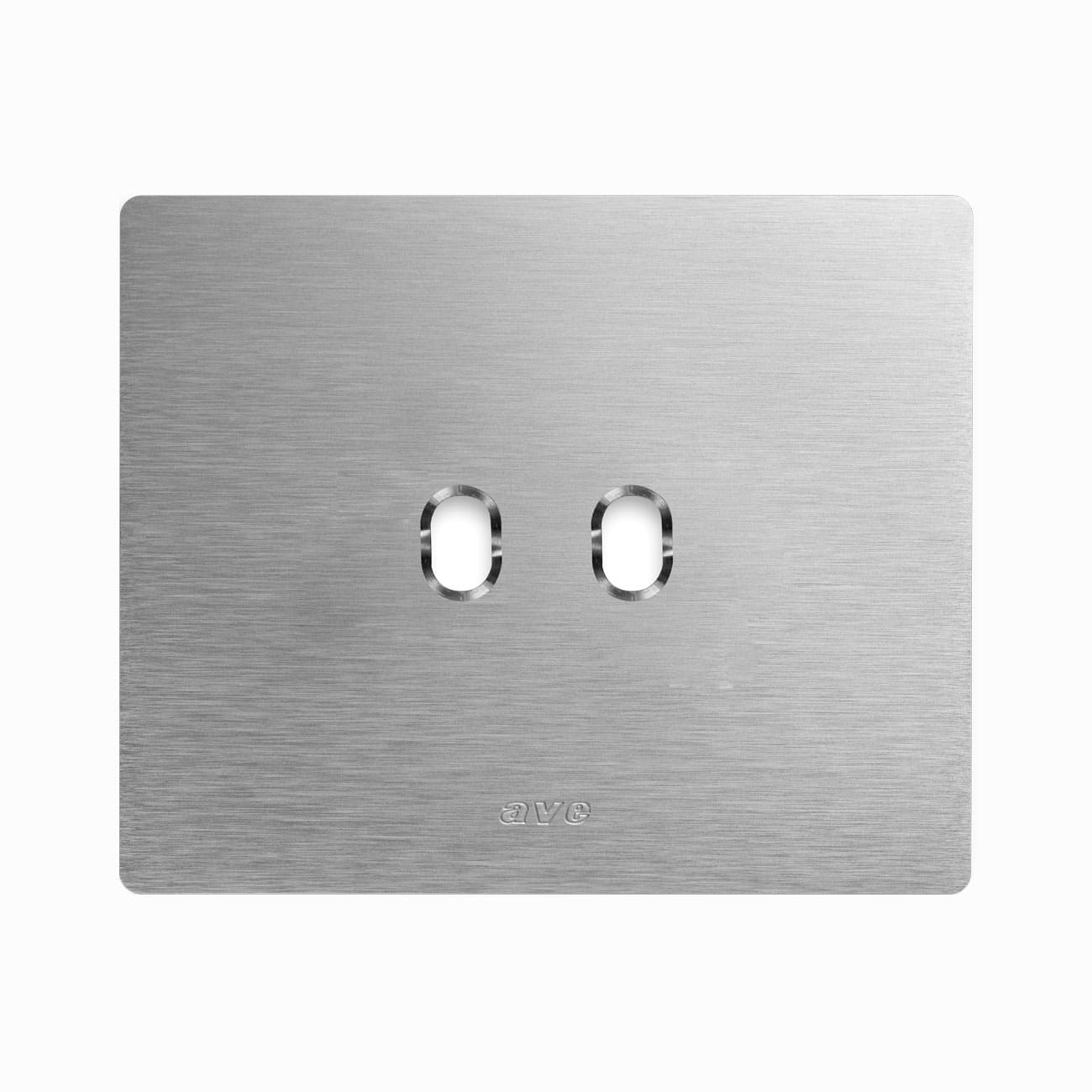 AVE - AVE44PAN02ALS PLACCA NEW STYLE ALLUMINIO NAT.2COM