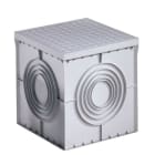 GEWISS - GEWDX59710 COPERCHIO CHIUSO AD ALTA RESISTENZA - GRIGIO - PER POZZETTI 300X300X300