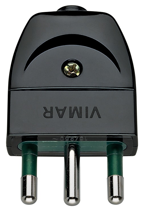 VIMAR S.P.A. - VIW00202 SPINA 2P+T 16A S17 ASSIALE NERO