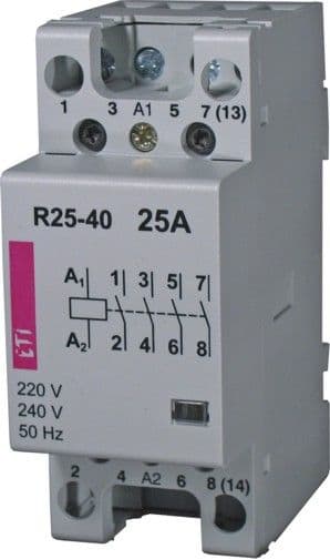 ITALWEBER SPA ITW2462330 CONTATTORE 4 POLI 2 MOD.R25-13 230V