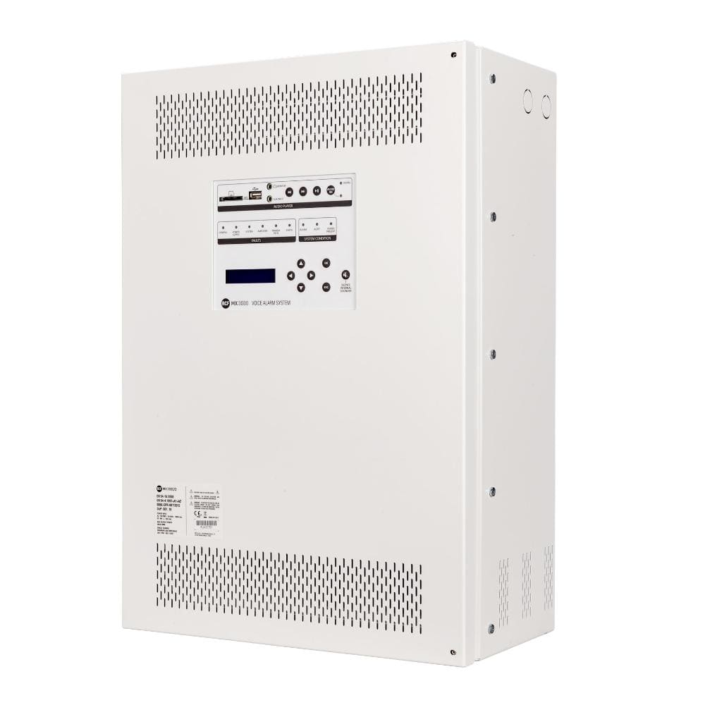 RCF SPA MAD12100010 MX 3500-4 AMPLIFICATORE 4 CH 500W EN 54-