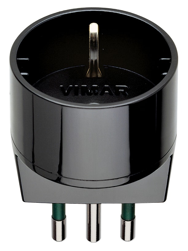 VIMAR S.P.A. - VIW00302 ADATTATORE S11 + P30 NERO