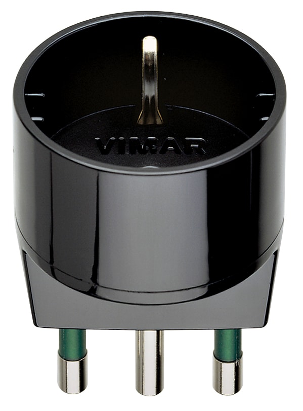 VIMAR S.P.A. - VIW00303 ADATTATORE S17 + P30 NERO