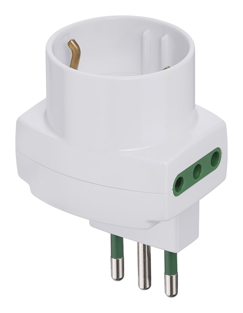 VIMAR S.P.A. - VIW00313.B ADATTATORE SFALS.VERT.S11+2P11+P30BIANCO