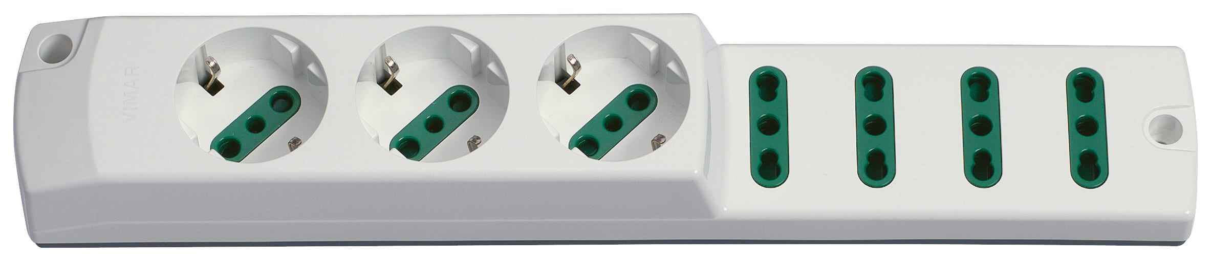 VIMAR SPA VIW00424.NC.B PRESA MULT. 3P30+4P17/11 BIANCO