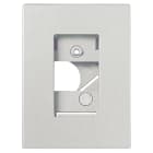 VIMAR SPA - VIW00800.20 CORNICE PER SUPPORTO ORIENTABILE SILVER