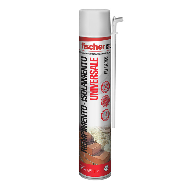 FISCHER ITALIA S.R.L - FIS00009285 PU 1K 750M SCHIUMA POLIURETANICA MAN.