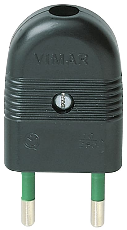 VIMAR S.P.A. - VIW01020 SPINA 2P 10A ASSIALE NERO