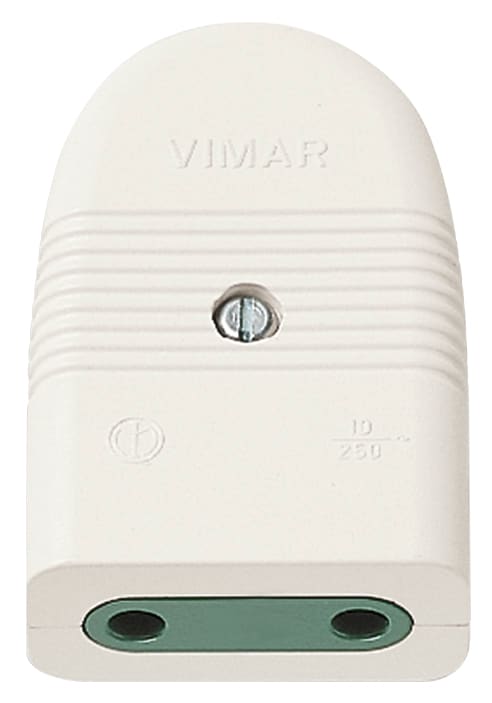 VIMAR SPA VIW01022.B PRESA 2P 10A P10 ASSIALE BIANCO