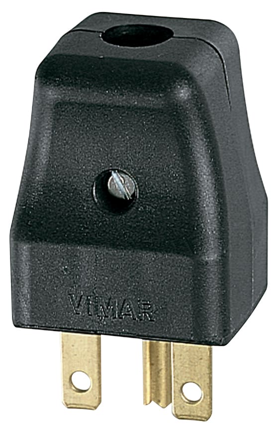 VIMAR SPA VIW01105 SPINA 2P+T 15A USA NERO
