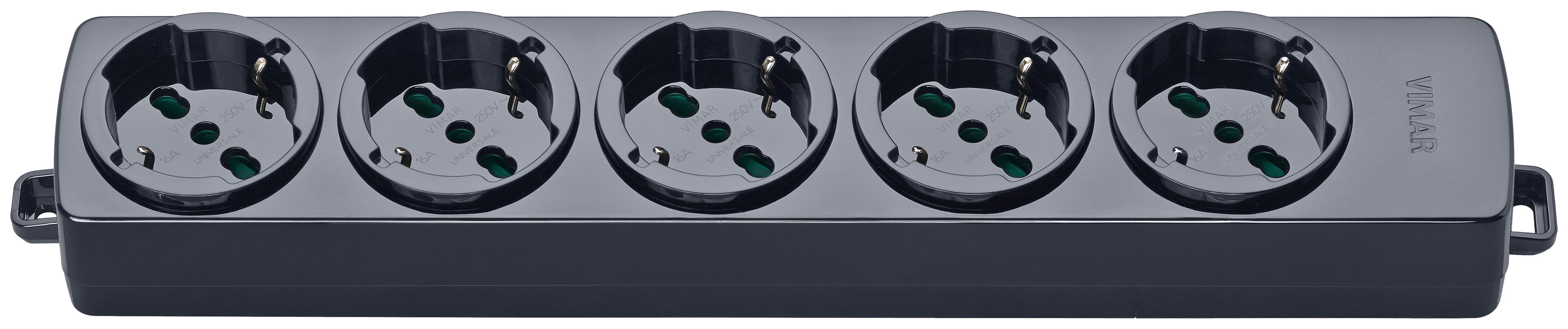 VIMAR S.P.A. - VIW01293.NC PRESA MULTIPLA 5 UNIVERSALE NERO