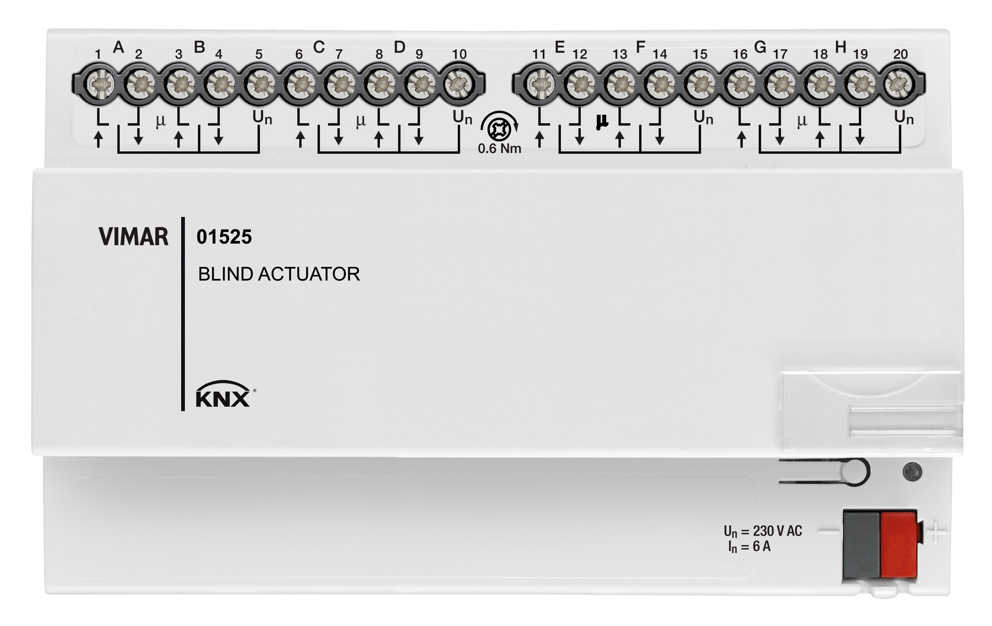 VIMAR SPA VIW01525 ATTUATORE PER 8 TAPPARELLE KNX