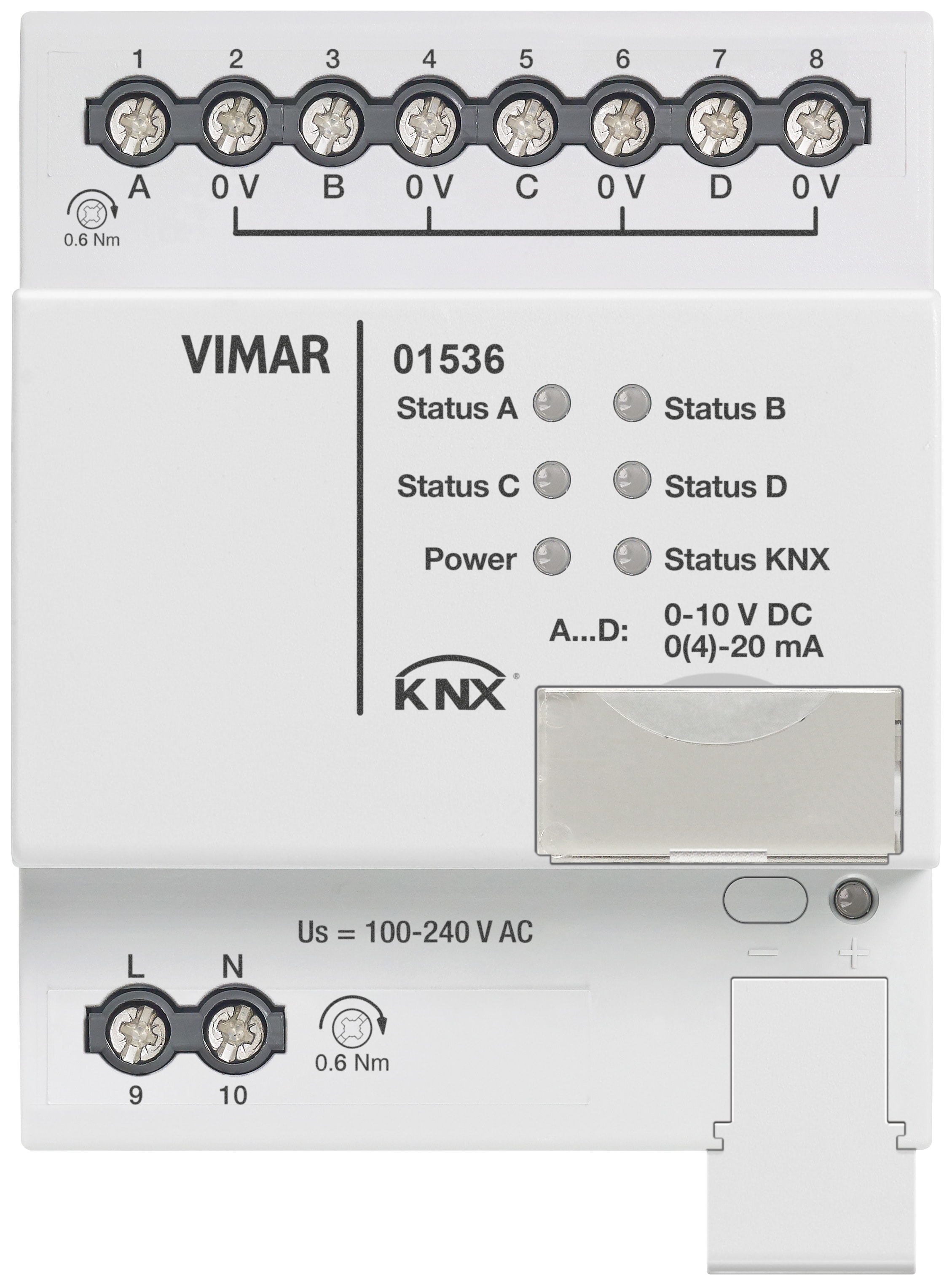 VIMAR S.P.A. - VIW01536 ATTUATORE 4 USCITE ANALOGICHE KNX