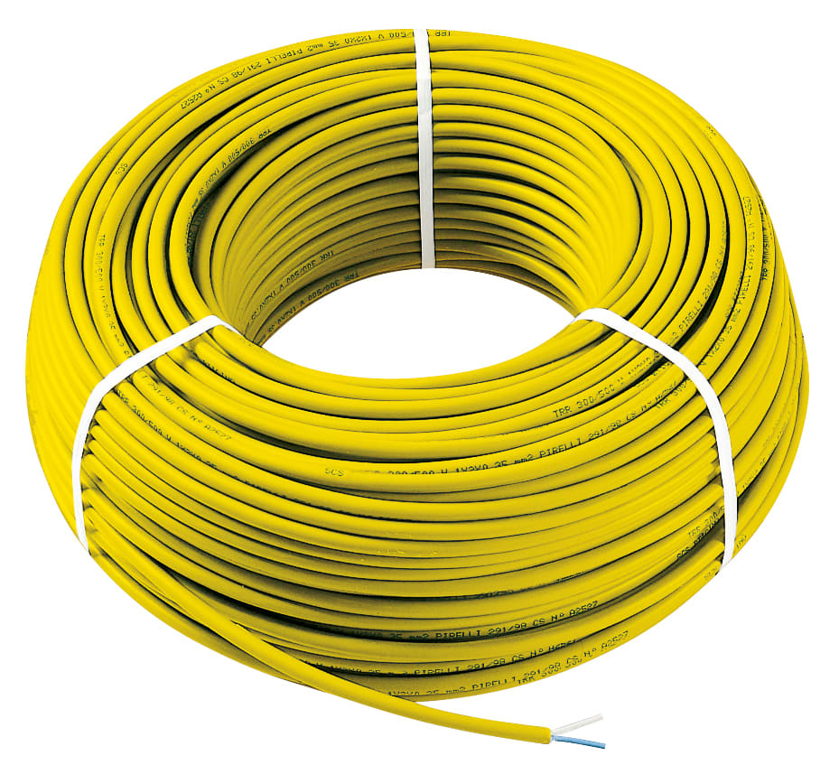 VIMAR S.P.A. - VIW01840.C By-me cavo 2x0,5 LSZH Cca 100m giallo