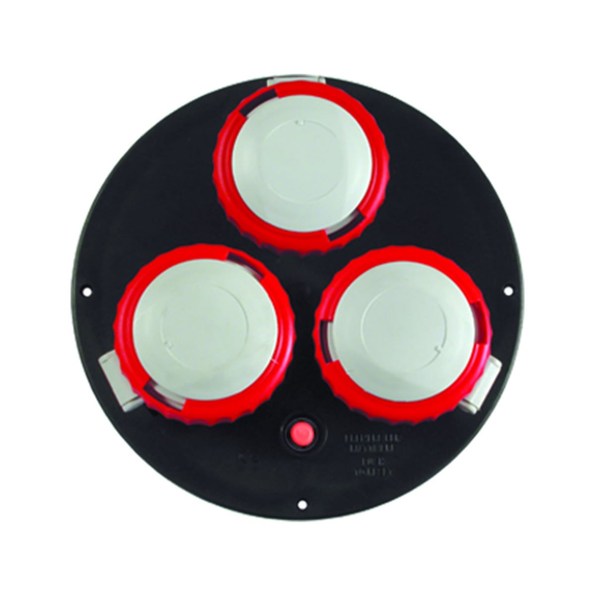 FANTON SPA - FME01916 DISCO D205-3P.CEE ROSSE IP67+D NE