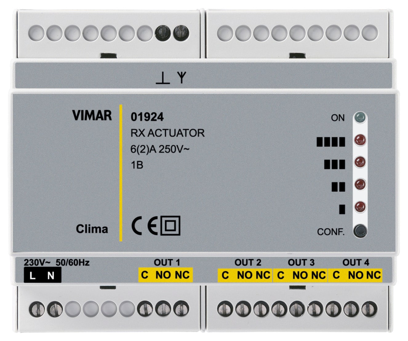 VIMAR SPA VIW01924 ATTUATORE/RICEVITORE RF 4 CANALI