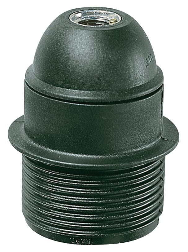 VIMAR S.P.A. - VIW02104 PORTALAMPADA E27 M10X1 CM/PFIL. NERO