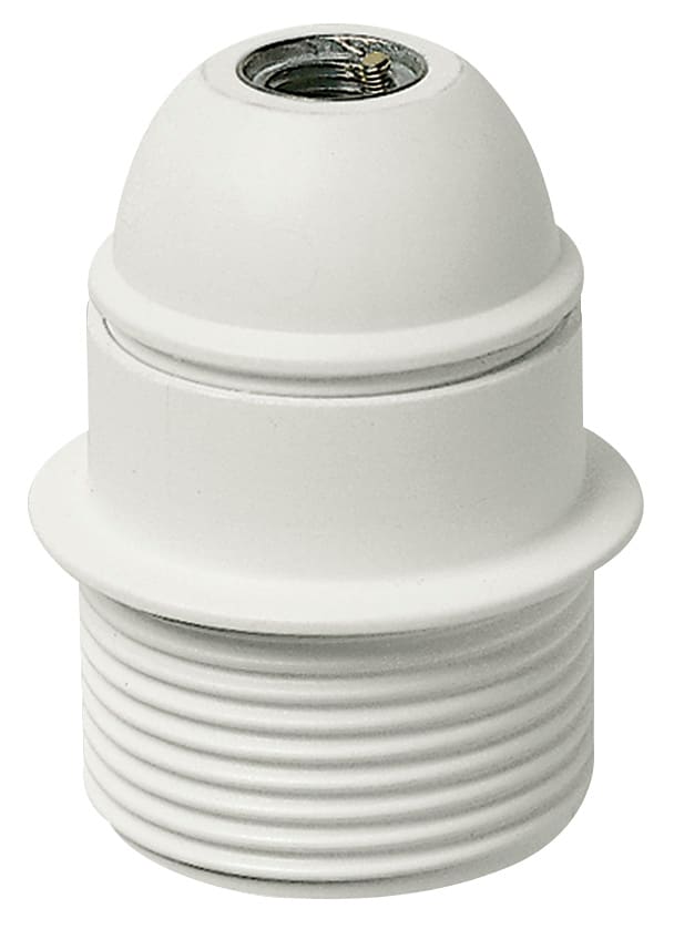 VIMAR S.P.A. - VIW02104.B PORTALAMPADA E27 M10X1 CM/PFIL. BIANCO
