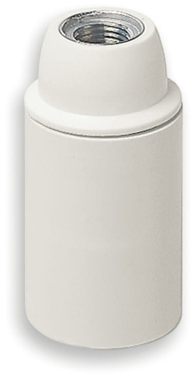 VIMAR SPA VIW02121.B PORTALAMPADA E14 M10X1 CM/LISC BIANCO