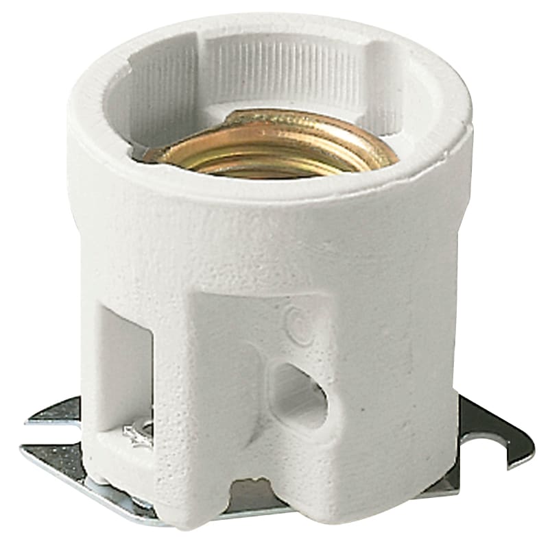 VIMAR SPA VIW02182.D PORTALAMPADA E27 D50MM PORC.PIAST.DRITTA