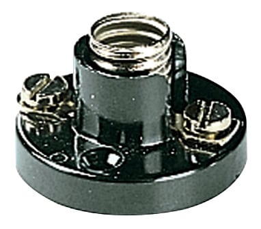 VIMAR SPA VIW02196 PORTALAMPADA E10 BASE BAKELITE NERO